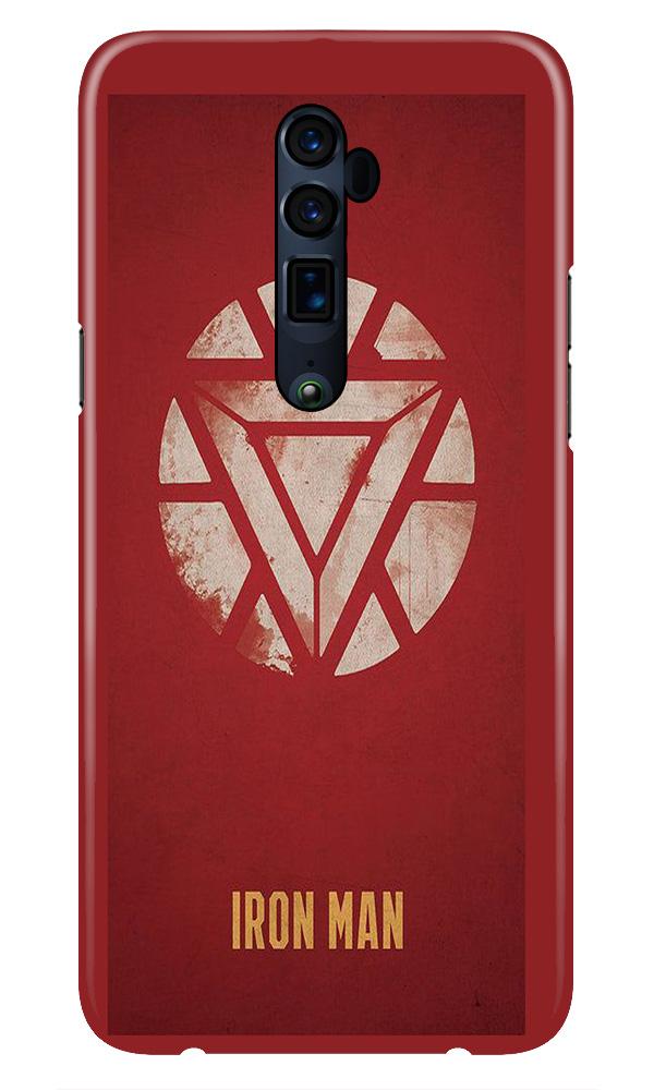 Iron Man Superhero Case for Oppo Reno2 F  (Design - 115)