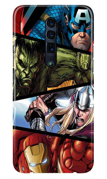 Avengers Superhero Case for Oppo Reno2 Z  (Design - 124)