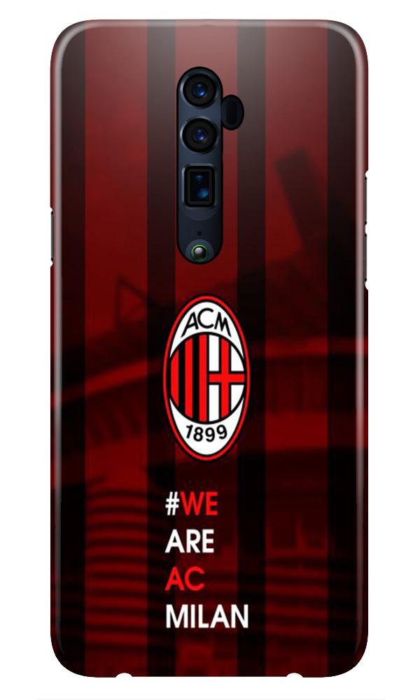 AC Milan Case for Oppo Reno2 Z  (Design - 155)