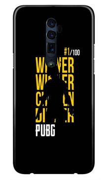 Pubg Winner Winner Case for Oppo A5 2020  (Design - 177)
