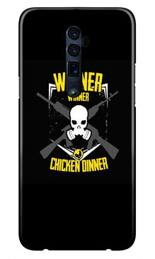 Winner Winner Chicken Dinner Case for Oppo Reno2 Z  (Design - 178)