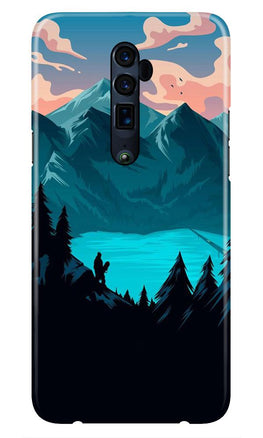 Mountains Case for Oppo Reno2 F (Design - 186)