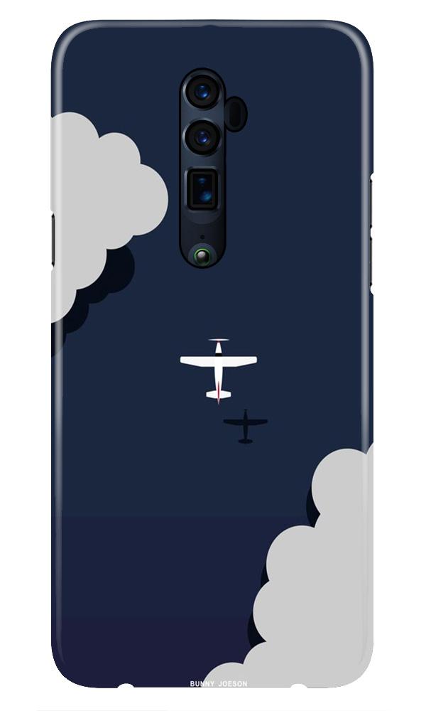 Clouds Plane Case for Oppo A5 2020 (Design - 196)