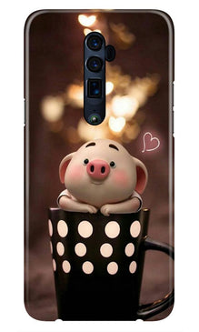 Cute Bunny Case for Oppo A5 2020 (Design No. 213)
