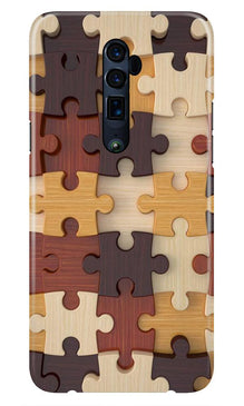Puzzle Pattern Case for Oppo Reno2 Z (Design No. 217)