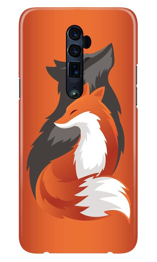 Wolf  Case for Oppo Reno2 Z (Design No. 224)