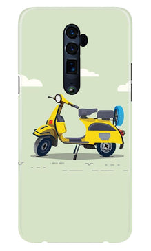 Vintage Scooter Case for Oppo Reno2 F (Design No. 260)