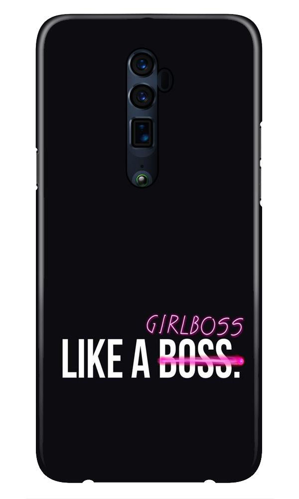 Like a Girl Boss Case for Oppo Reno2 Z (Design No. 265)