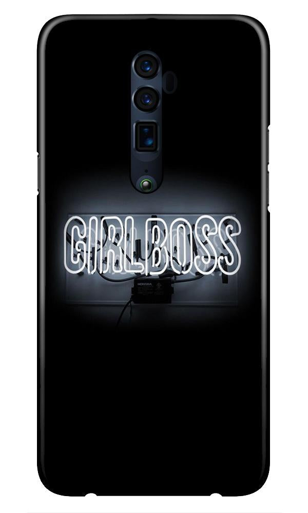 Girl Boss Black Case for Oppo Reno2 F (Design No. 268)