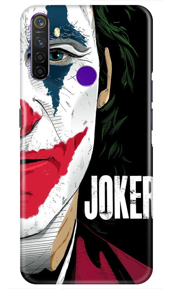 Joker Mobile Back Case for Realme 5  (Design - 301)