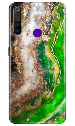 Marble Texture Mobile Back Case for Realme 5s(Design - 307)