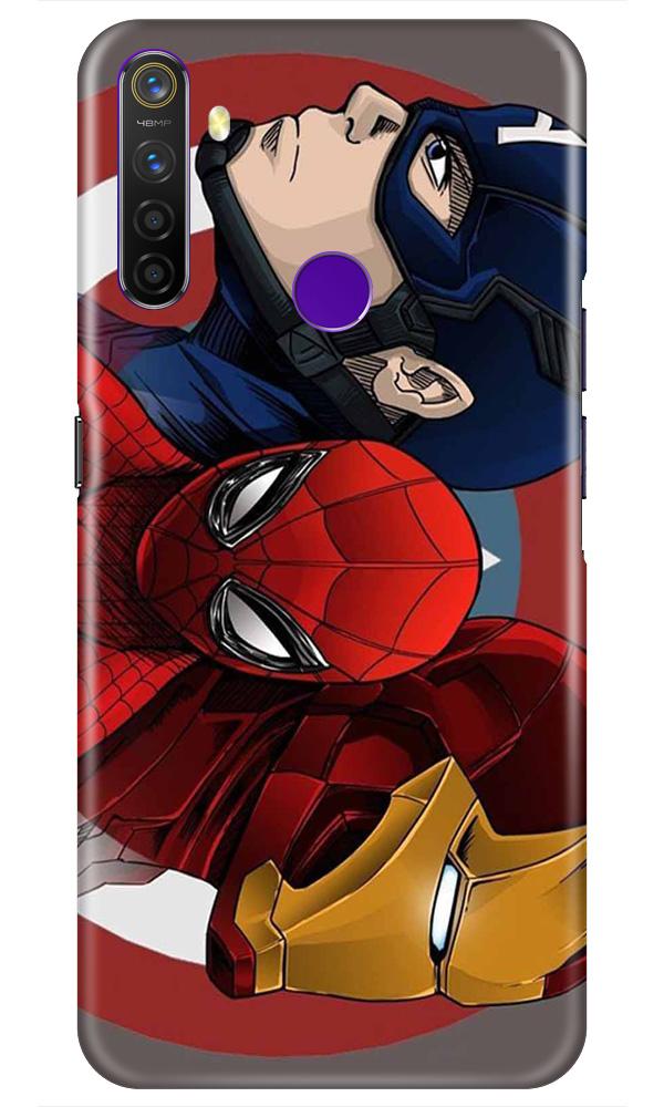 Superhero Mobile Back Case for Realme 5s  (Design - 311)