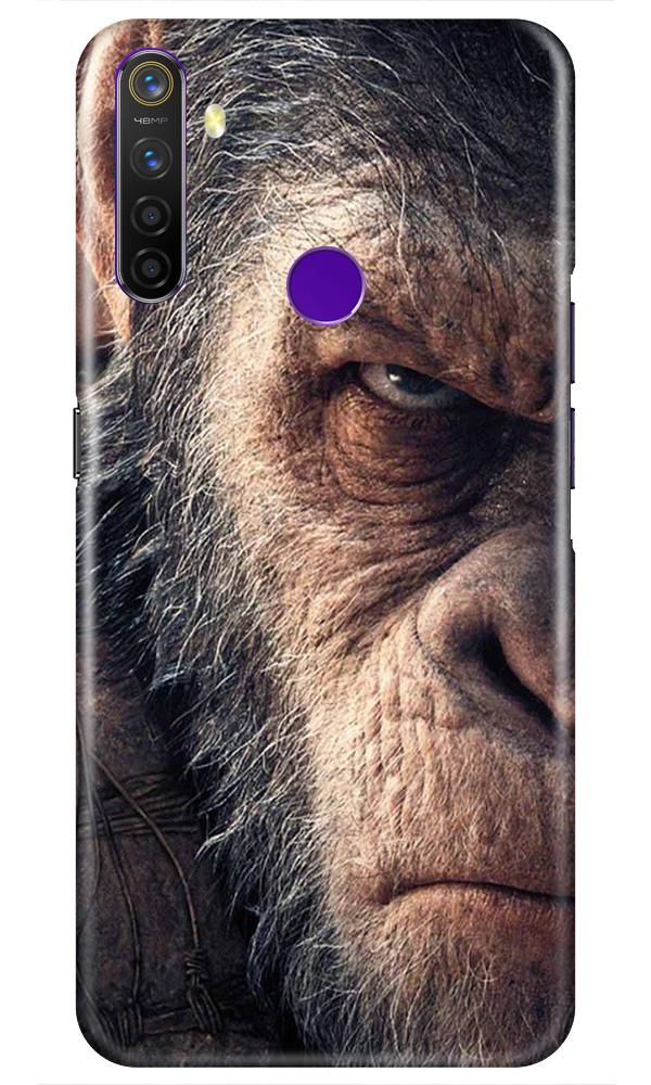 Angry Ape Mobile Back Case for Realme 5i(Design - 316)