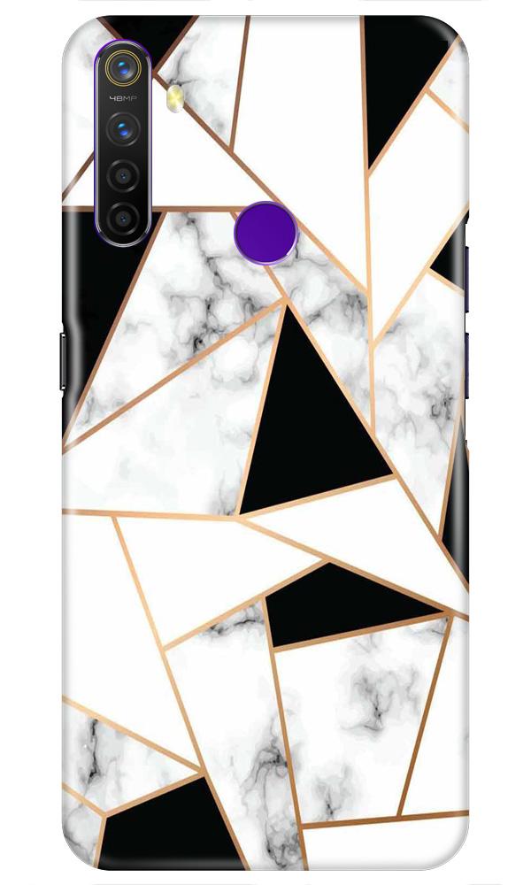 Marble Texture Mobile Back Case for Realme 5s  (Design - 322)
