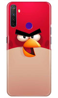 Angry Bird Red Mobile Back Case for Realme 5i  (Design - 325)