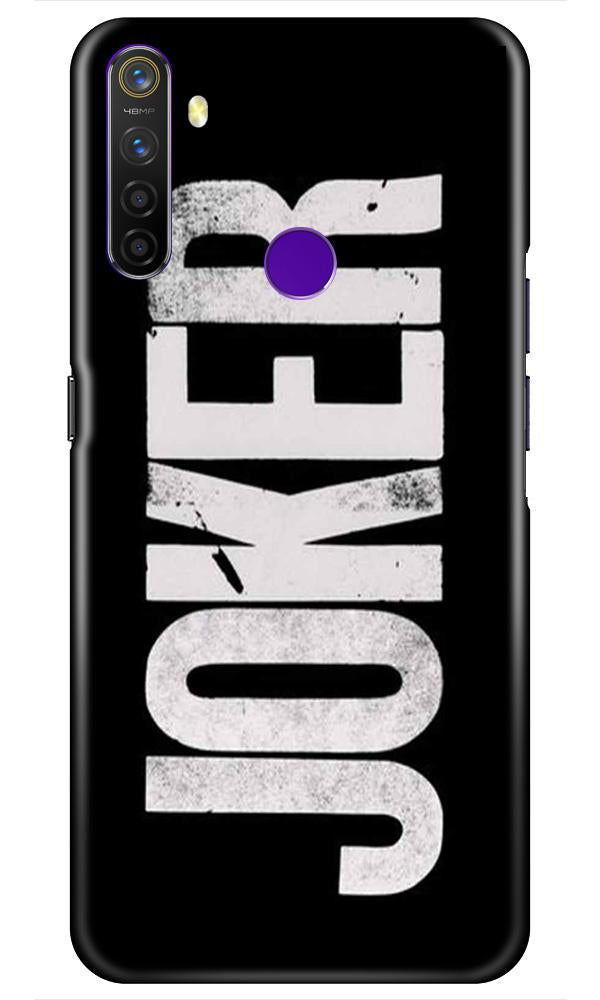 Joker Mobile Back Case for Realme 5 Pro  (Design - 327)
