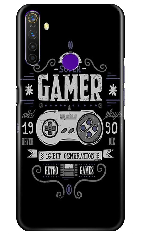 Gamer Mobile Back Case for Realme 5 Pro  (Design - 330)