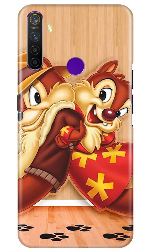 Chip n Dale Mobile Back Case for Realme 5  (Design - 335)