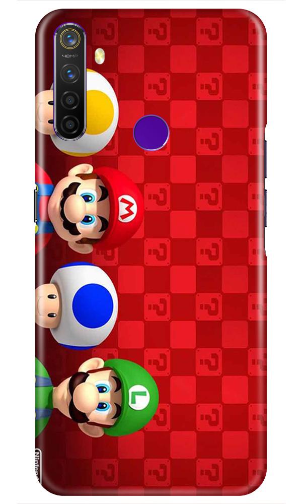 Mario Mobile Back Case for Realme 5i  (Design - 337)