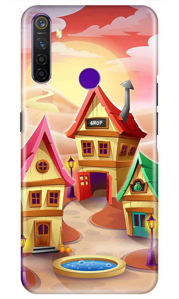 Sweet Home Mobile Back Case for Realme 5i  (Design - 338)