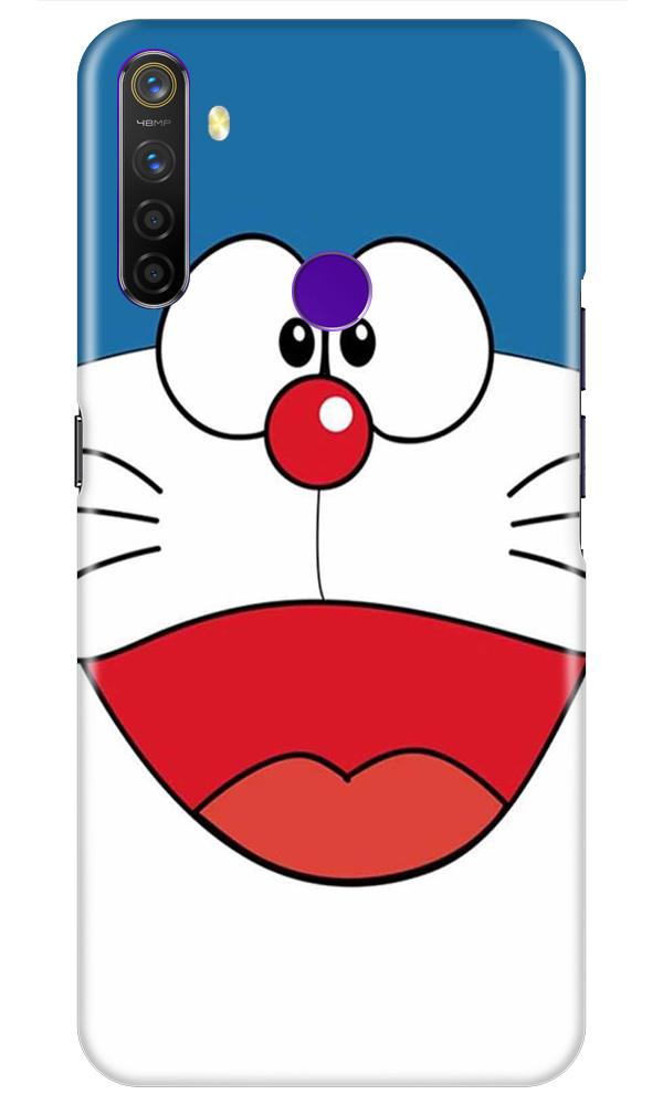 Doremon Mobile Back Case for Realme 5i  (Design - 340)