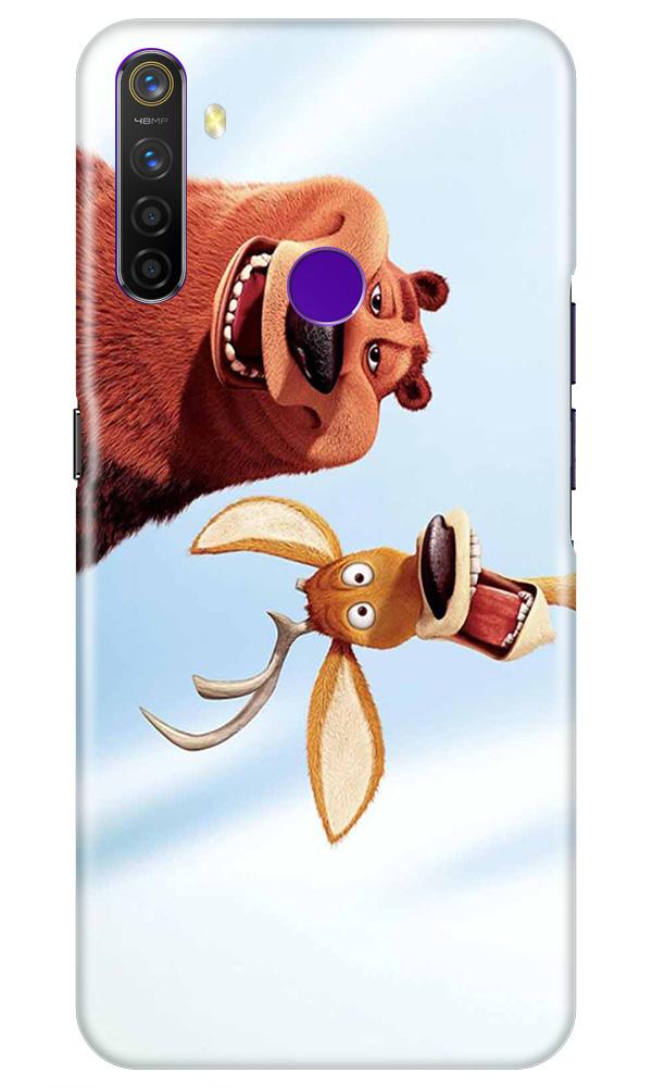 Polar Beer Mobile Back Case for Realme 5 Pro  (Design - 344)