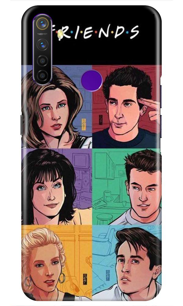 Friends Mobile Back Case for Realme 5i  (Design - 357)