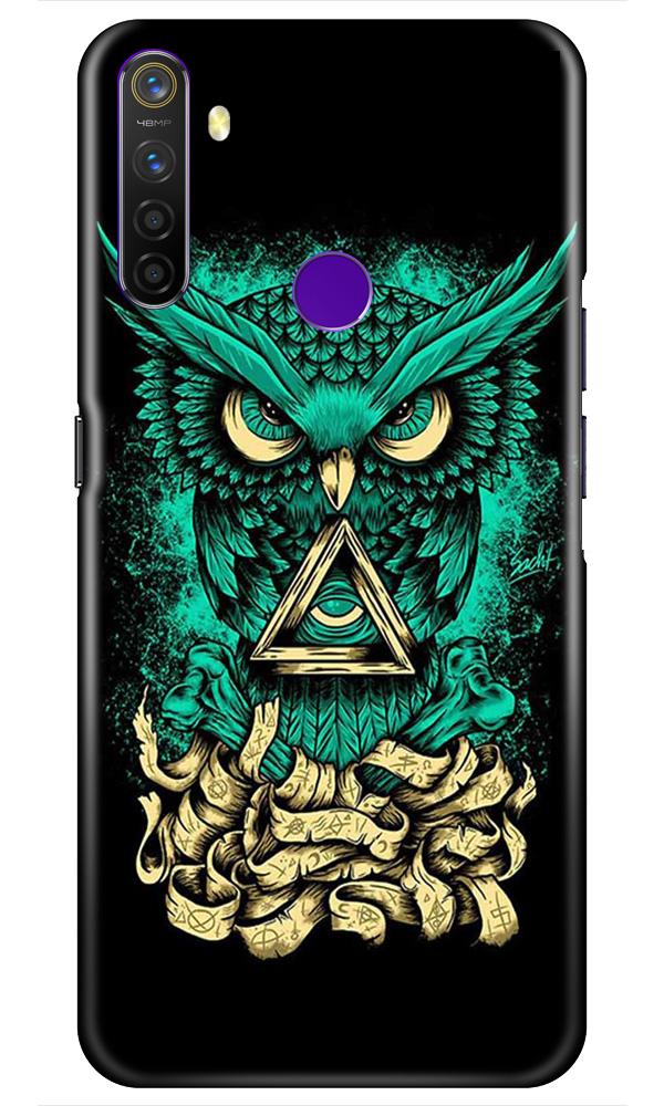 Owl Mobile Back Case for Realme 5s  (Design - 358)