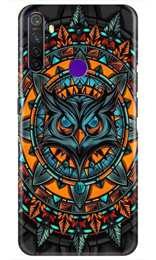 Owl Mobile Back Case for Realme 5  (Design - 360)