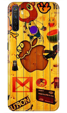 Wooden Texture Mobile Back Case for Realme 5 Pro  (Design - 367)