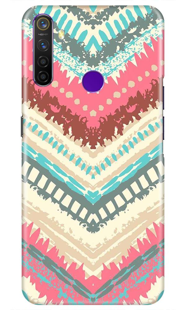 Pattern Mobile Back Case for Realme 5i  (Design - 368)