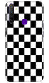 Black White Boxes Mobile Back Case for Realme 5s  (Design - 372)