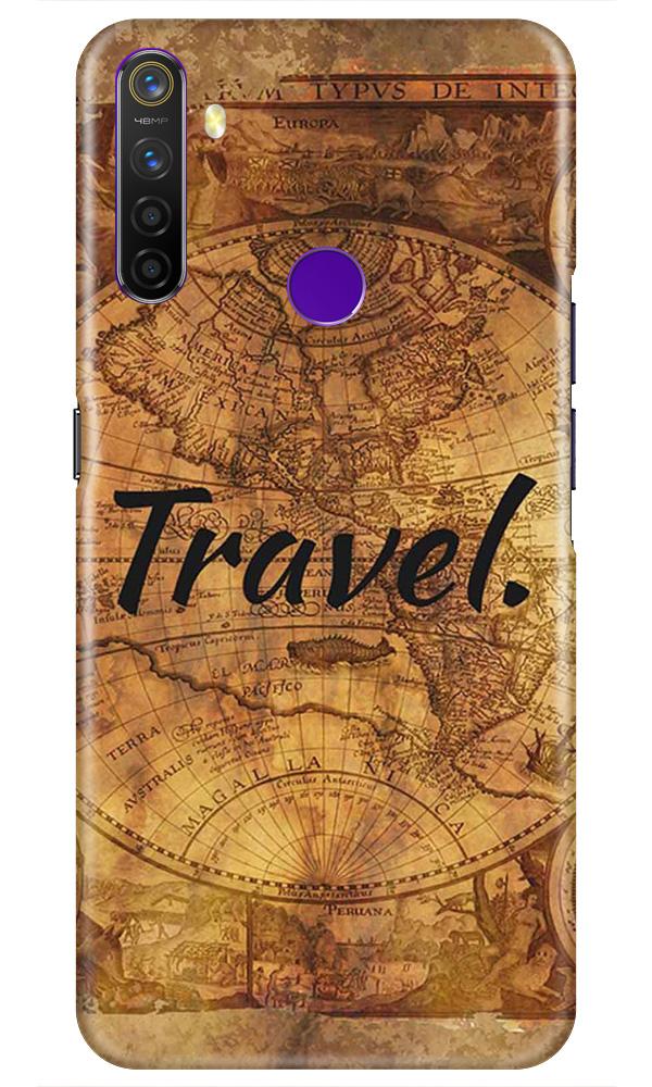 Travel Mobile Back Case for Realme 5 Pro  (Design - 375)