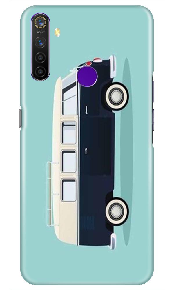 Travel Bus Mobile Back Case for Realme 5  (Design - 379)
