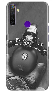 Royal Enfield Mobile Back Case for Realme 5s  (Design - 382)
