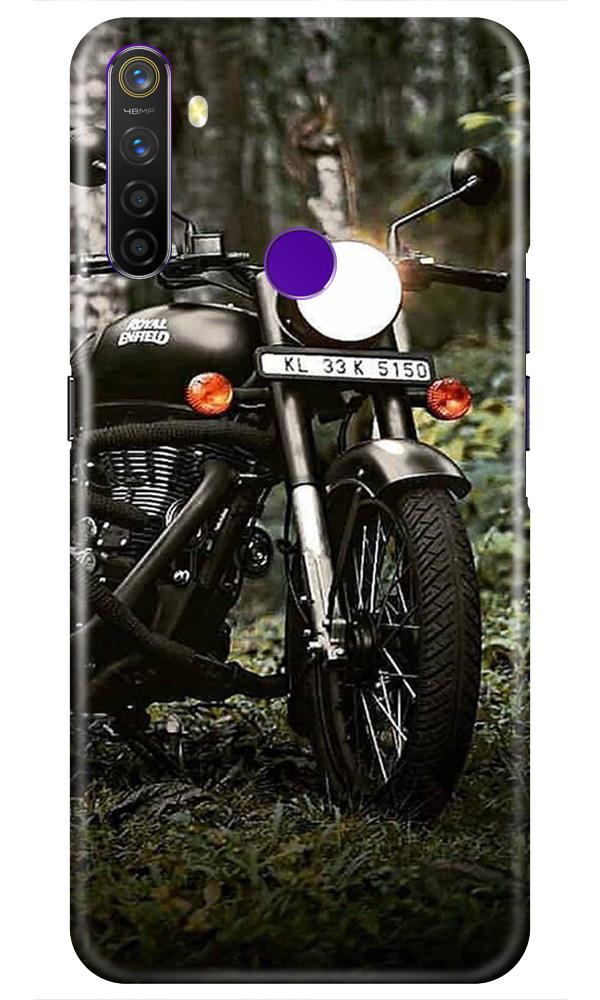 Royal Enfield Mobile Back Case for Realme 5i  (Design - 384)