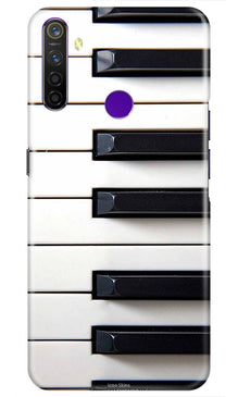Piano Mobile Back Case for Realme 5i  (Design - 387)