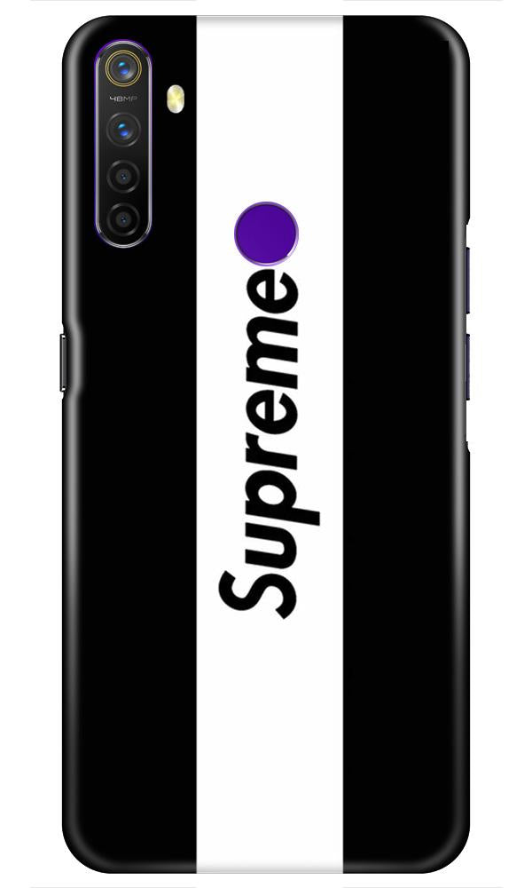 Supreme Mobile Back Case for Realme 5  (Design - 388)