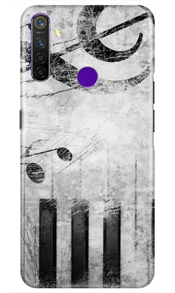Music Mobile Back Case for Realme 5  (Design - 394)