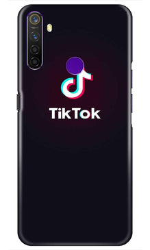 Tiktok Mobile Back Case for Realme 5 Pro  (Design - 396)