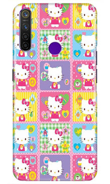 Kitty Mobile Back Case for Realme 5 Pro  (Design - 400)