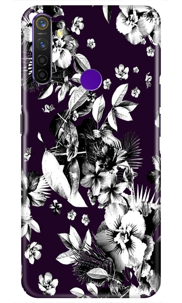 white flowers Case for Realme 5