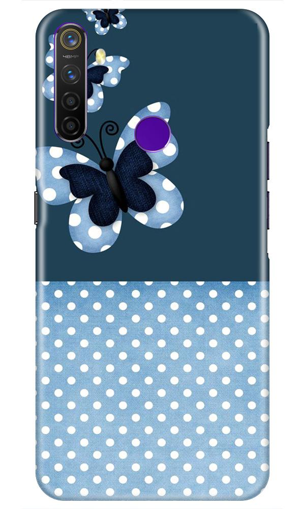 White dots Butterfly Case for Realme 5