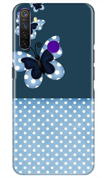 White dots Butterfly Case for Realme 5 Pro