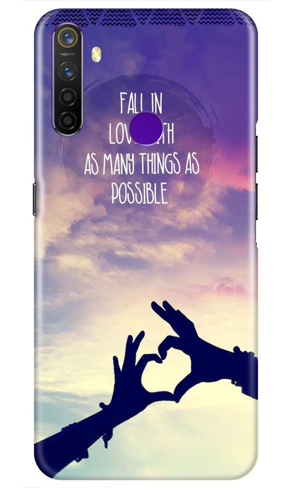 Fall in love Case for Realme 5