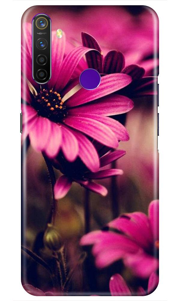Purple Daisy Case for Realme 5 Pro
