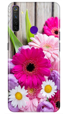 Coloful Daisy2 Mobile Back Case for Realme 5s (Design - 76)