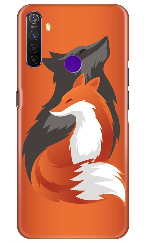 Wolf  Case for Realme 5s (Design No. 224)