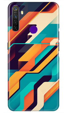 Modern Art Mobile Back Case for Realme 5s (Design - 233)