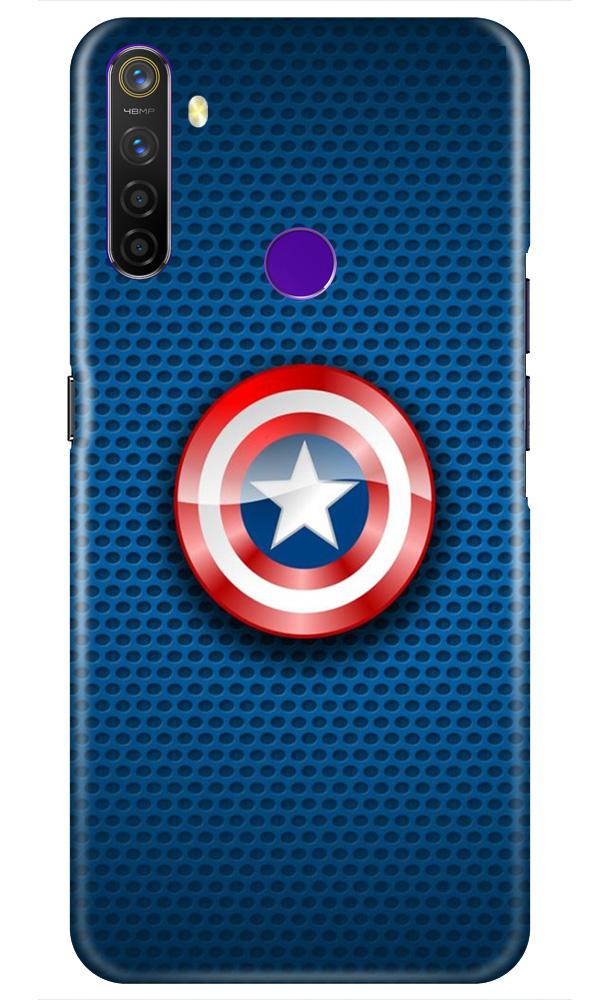Captain America Shield Case for Realme 5s (Design No. 253)
